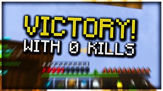 Winning Games with 0 Kills [Ranked Skywars Commentary]