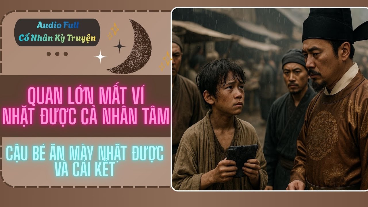 Quan Lớn Làm Rơi Ví Giữa Chợ, Cậu Bé Ăn Mày Nhặt Được Và Cái Kết Khiến ...