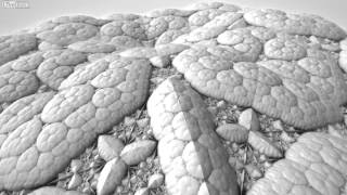 Awesome HD 3D Fractal Sphere Surface Detail