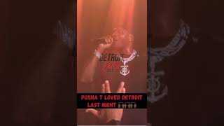 Push T reciprocating the love in Detroit #clipse #ESDNTV #detroit #thhl #detroitrapnews #4shomag