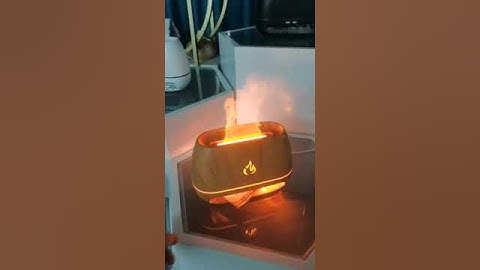 Flame Pink Himalayan Salt Lamp Aroma Humidifier for your relaxation life 🔥🔥 #shorts #short #viral