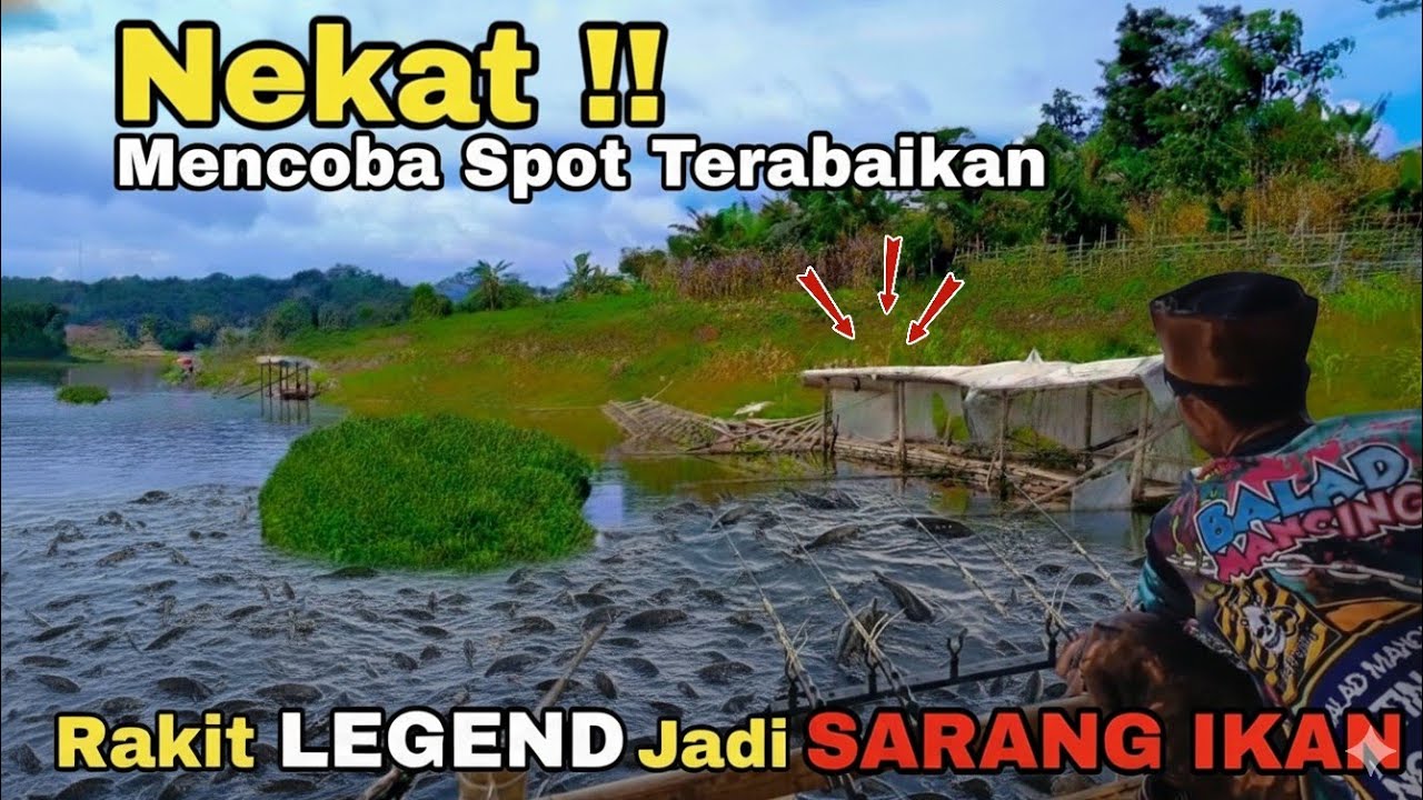 Strike tanpa jeda‼️spot legendaris yang ternyata belum banyak pemancing yang tau