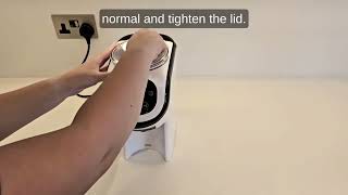 Running a water only cycle on the Formula Pro Mini Empty Tank Method | Baby Brezza Formula Pro Mini