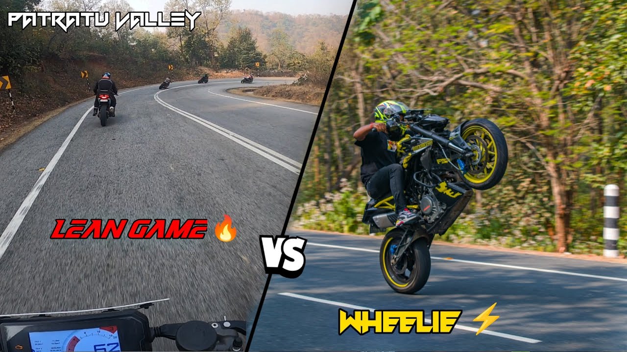 PATRATU RIDE WITH CRAZY RIDERS ⚡️||INSANE WHEELIE || PATRATU VALLEY || FSR_PATNA
