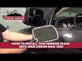 How to Install Tow Mirror Glass 2002-2008 Dodge Ram 1500