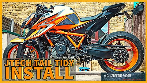 J-Tech Tail Tidy install | 2022 KTM SuperDuke 1290r