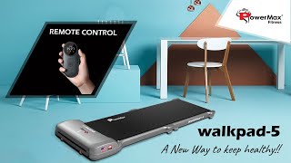 PowerMax Fitness WalkPad-5 Ultra-Thin Walking Fitness Treadmill with Remote control @ Best Price screenshot 5