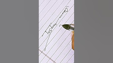 name Tushar #calligraphy #handwriting #art#youtubeshorts #shortvideo