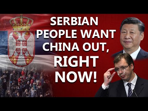 China bought the Serbian government and then People responded