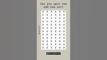 Can you spot the odd one out in 3 seconds? 👀 #QuickChallenge #puzzletime #puzzle