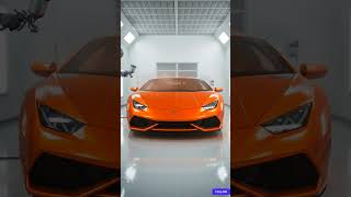 Crushed Lambo Rebuilt From Scratch 😱🔥 #Lamborghini #transformation #shorts