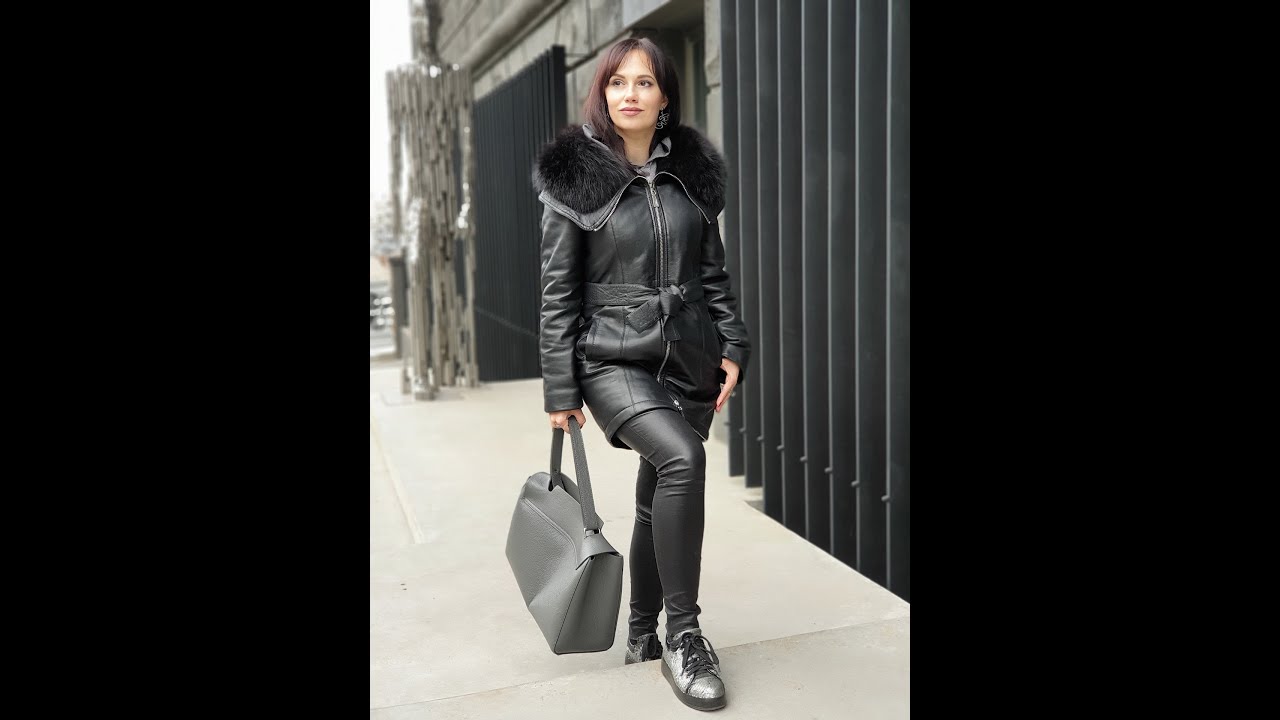 Пошив кожаной куртки. Индивидуальная модель от дизайнера. Ателье Днепр ...