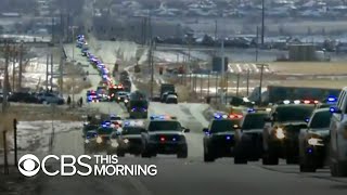 Slain Boulder police officer honored in emotional funeral