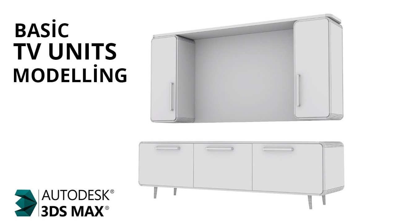 3Ds Max TV Units Modelling