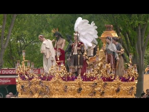 Hermandad del Santísimo Sacramento, Pontificia y Real Archicofradía de Nazarenos de la Sagrada Presentación de Jesús al Pueblo, Santísimo Cristo de la Sangre, Nuestra Señora de la Encarnación Coronada y San Benito Abad