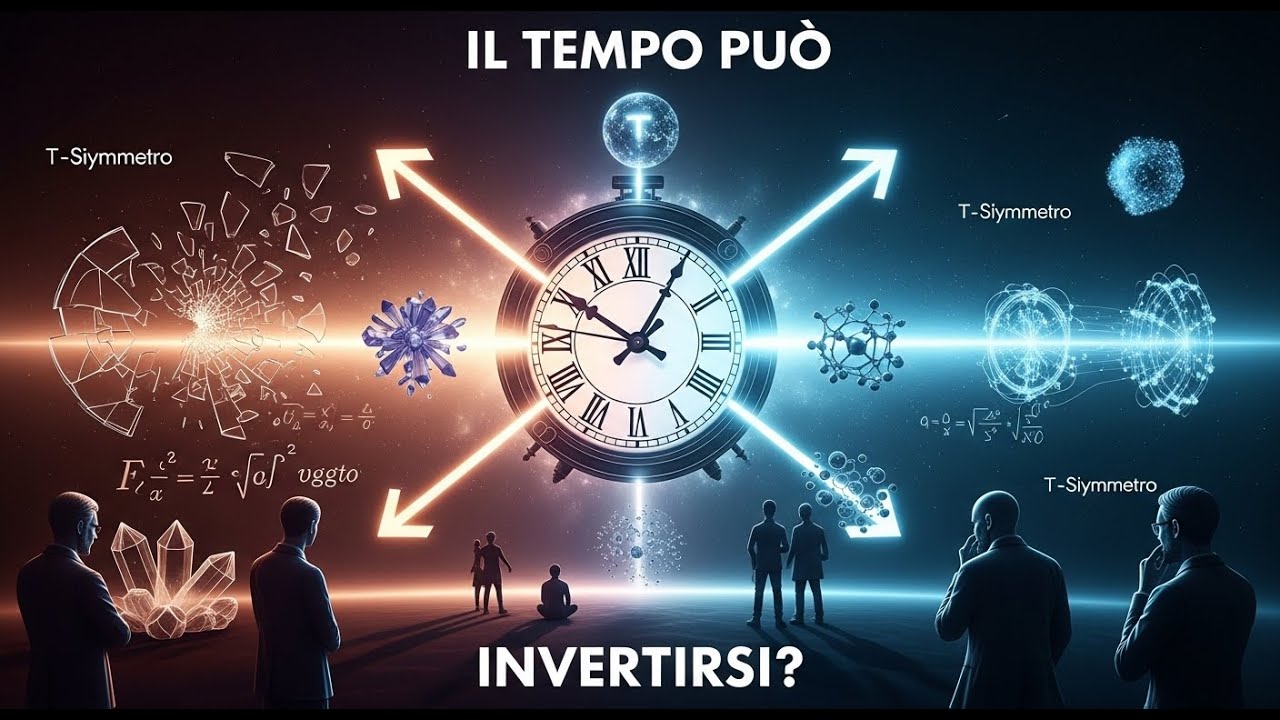 Il TEMPO può INVERTIRSI? Simmetrie temporali e reversibilità in fisica quantistica