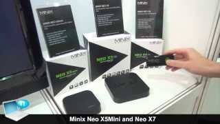 Minix Neo X5 Mini and Neo X7 - Android TV Box