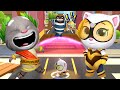 Talking Tom Hero Dash All Characters vs All Special Missions Android iOS