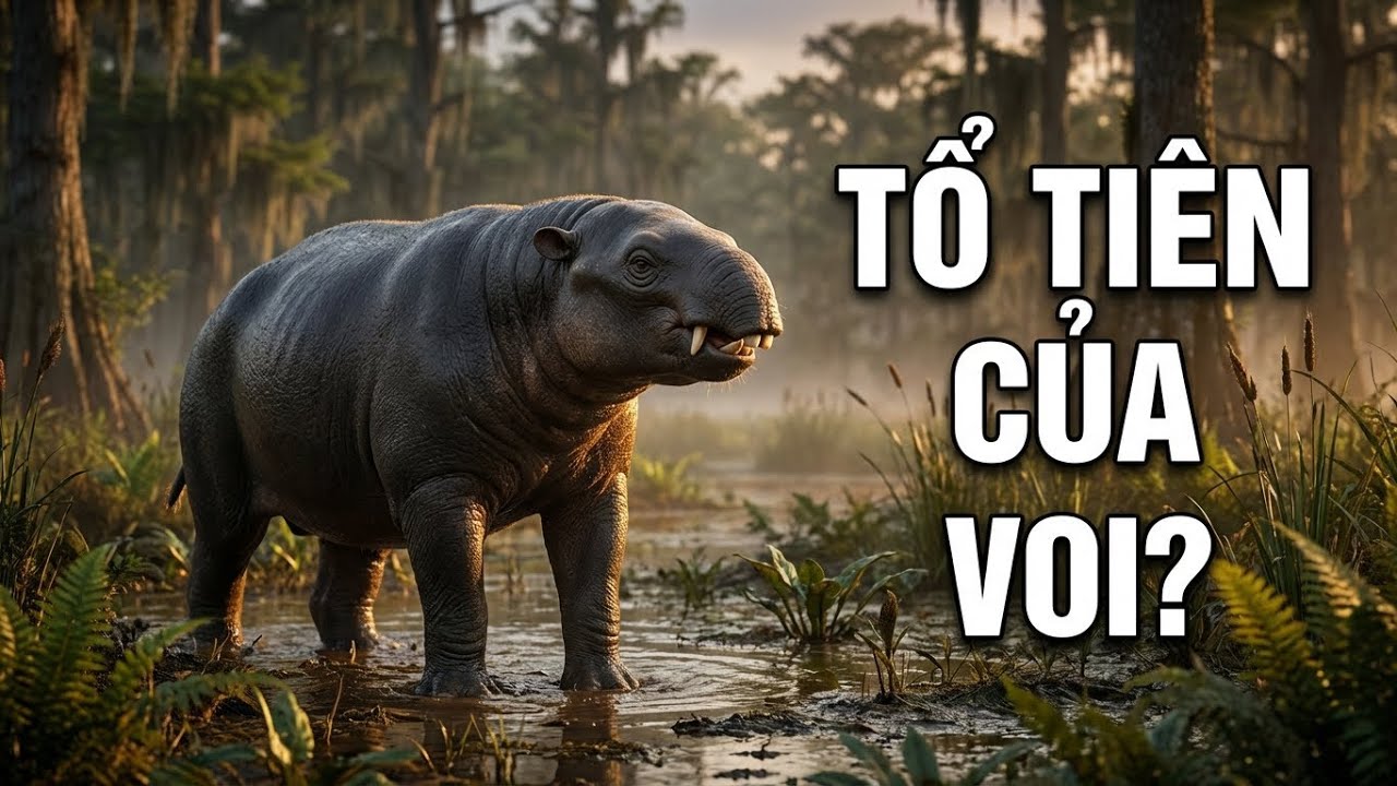 Moeritherium: Khi Voi Chưa Có Vòi | Sinh Vật Kỳ Lạ Thời Eocene