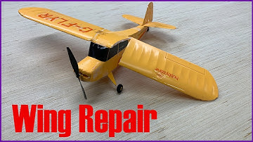 EASY HobbyZone Champ Wing Repair