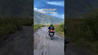 Bromo dengan hondawin dan backsound dreamer #travel #heaven #bromo #hondawin100