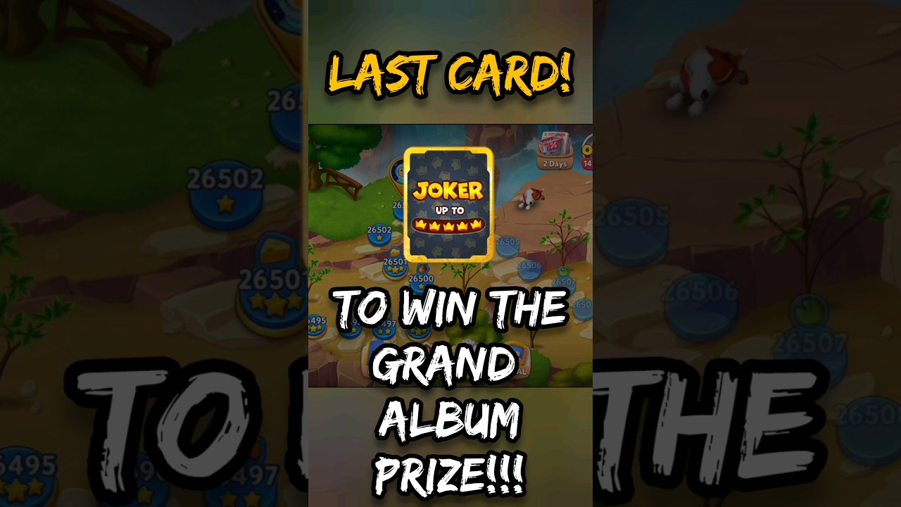 Booyah! Grand Album Prize! 
