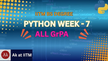 📘 IITM BS Degree | 🐍 Python Week - 7 | All Programming Assignments (Numbers, Strings, Collections)