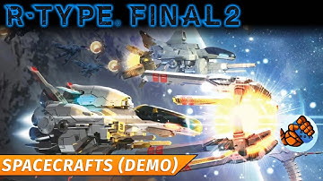 R-Type Final 2 Gameplay Walkthrough Part 1 - Fighter R-9A, R-9D, R-9F (Nintendo Switch)