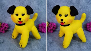 Children Love This Toy/Making a Toy Dog from Socks/Easy and Practical