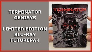 TERMINATOR GENISYS - LIMITED EMBOSSED BLU-RAY FUTUREPAK UNBOXING