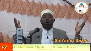 SHEIKH AMIN IBRO Gorsa Conference German