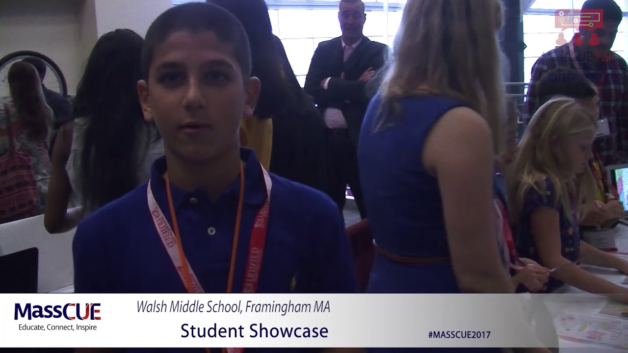 Walsh Middle School Framingham Ma Masscue 17 Student Showcase Youtube