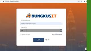 How to register as a Bungkusit Merchant / Web-App with no commissions screenshot 1