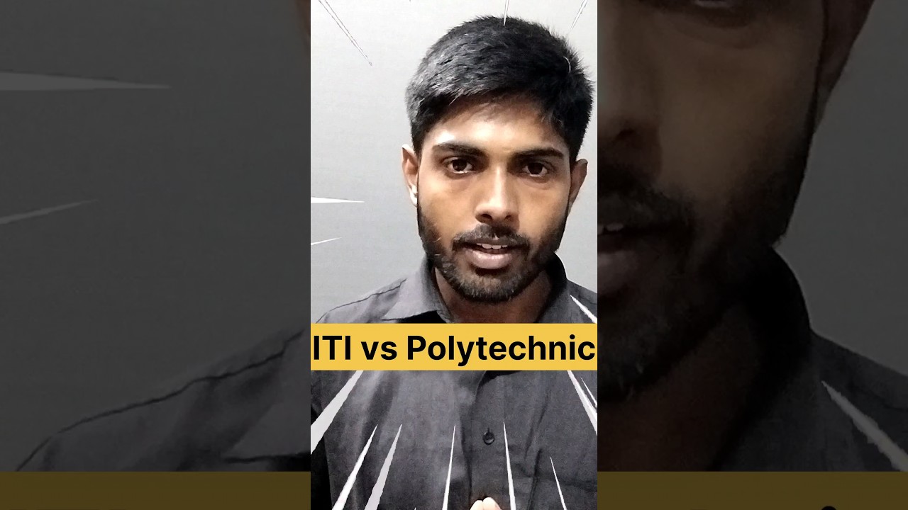 ITI vs Polytechnic (Salary, Fees, Qualification Required, Opportunity, Medium) #iti