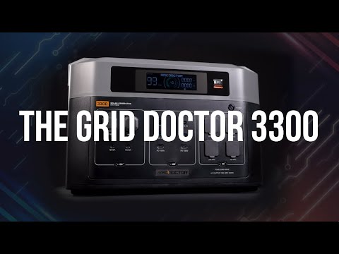 Meet the Grid Doctor 3300 Solar Generator : Your Lifeline to Emergency Power