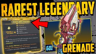 RAREST LEGENDARY GRENADE - GRAVITY SALVO FIRESTORM - Borderlands 3 Ultra Rare Grenade Mod - Must See