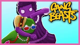 CRAZY GRANDMA FIGHT! Gang Beasts | Little Kelly