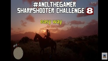 Red Dead Redemption 2// Sharpshooter Challenge #8 Guide -: Disarm 3 enemies without reloading...