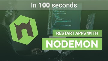 Restart your Node JS App with Nodemon in 100 seconds