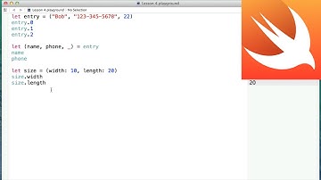 [Beta] Swift Programming L4 - Tuples