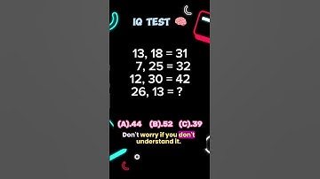 99% People Fail// IQ Test 9🧠 Math Quiz🔥 #quiz #riddles #puzzle #iq #iqtest #trending #shorts #maths