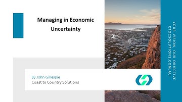 Introduction to Managing Economic Uncertainty