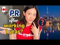 Get canadian pr after working 1 year in canada with cec canadian experience class