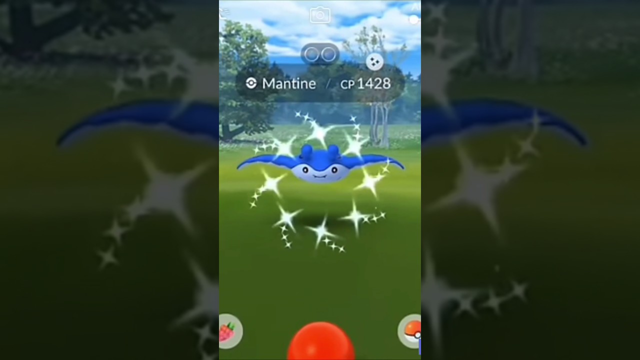 ✨Shiny Mantine 🌊 pokémon 