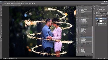 How to Add Sparklers in Photoshop and PSE- Sparkler Overlay Preview and Tutorial
