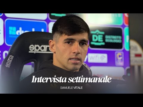 Video Samuele Vitale | Intervista settimanale | Ascoli Calcio