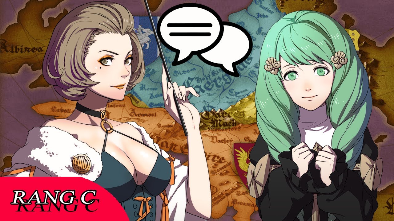 Fire Emblem Three Houses : Manuela et Flayn Rang C [Dialogue de Soutien]