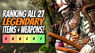All Legendary Items & Weapons Tier List for 2024 (IN DEPTH) | Ghost of Tsushima Legends