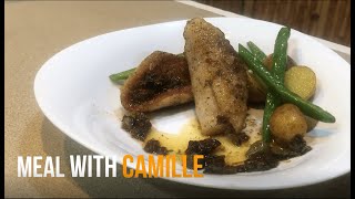 Meal with Camille | Grouper Grenobloise