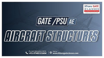 Aircraft Structures | Recap of SOM L1| GATE Aerospace Engineering Lectures | GATE AE Online Coaching